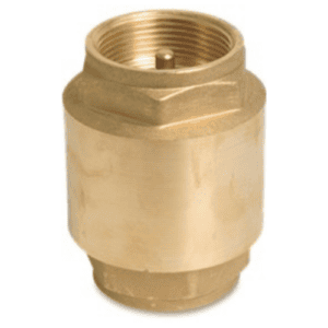 Brass Foot Valve, 6"