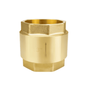 Brass Foot Valve, 3"