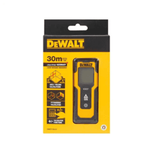 Laser Distance Meter 30m, IP54, Accuracy +/-3mm at 10m - DW033-XJ