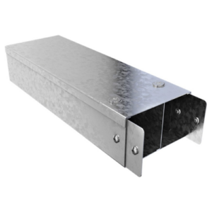 75 x 75 mm GI trunking connector (2 holes in each side)