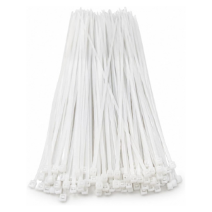 100 x 2.5mm cable tie Giffex white