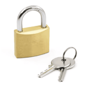 BRASS PAD LOCK 30MM