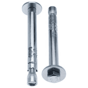 Heavy Duty Anchor 8mm x 60mm Metal Sleeve Anchor with Hex Nut 8.8 Steel Grade