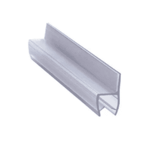 Glass door beading 10mm transparent pvc soft seal one side