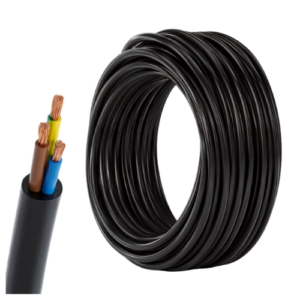 1.5SQ MM 3 CORE CABLE HEAVY DUTY RUBBER CABLE BLACK DUCAB