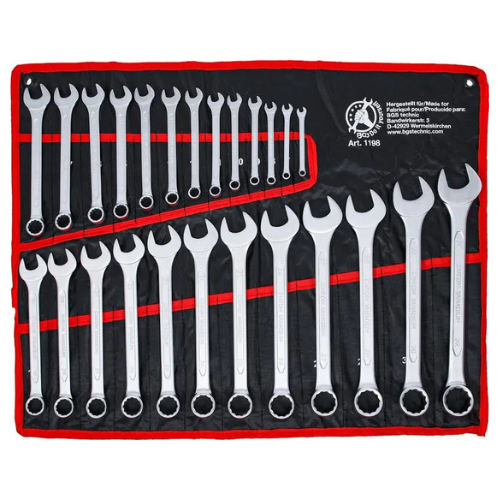 Ratchet Spanner Set - 8 pcs (6, 8, 12, 18, 20, 24, 30, 32 mm)