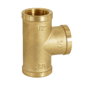 1/2" Brass Tee