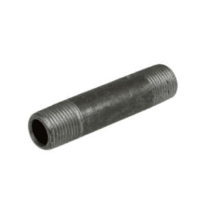Carbon Steel Reducing Hex Nipple 1" x 1/2", SCH 80, NPT, Threaded