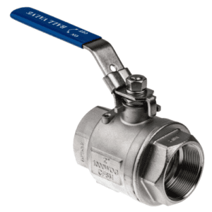 RS PRO Stainless Steel Full Bore 2-Way Ball Valve, Threaded BSPP 2in