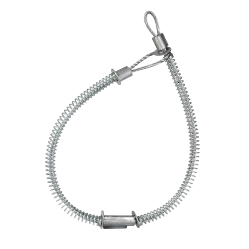 RS PRO Galvanised Steel Hose Whipcheck, 540mm Long