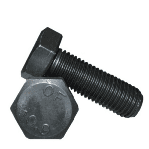 Bolt M10 x 30, 1.25 Pitch, Carbon Steel, Grade 10.9