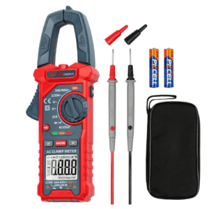 AstroAI Digital Clamp Meter Multimeter, 2000 Counts, Auto-ranging, AC/DC Voltage, AC Current, Resistance, Capacitance, Continuity