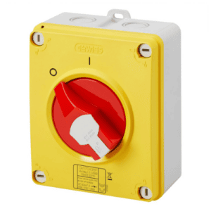 Gewiss Isolator Switch 16A 2 Pole 220V