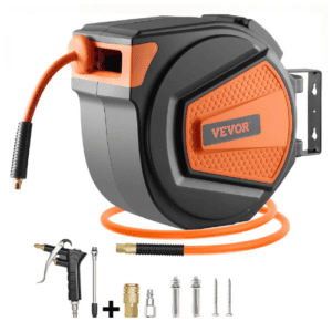 Retractable Air Hose Reel 3/8 in x 65 ft