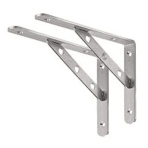 Shelf Bracket 30x25 CM, Stainless Steel