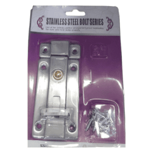 STAINLESS STEEL TOWER BOLT 3 INCH