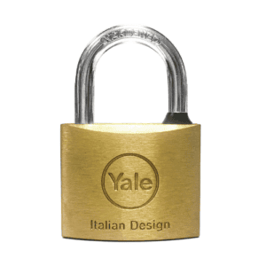 Yale 15-0110-7037-00-0201 110 Series Brass Padlock, 70mm, Brass