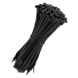 Cable Tie, 142mm x 3.2mm, Black Nylon