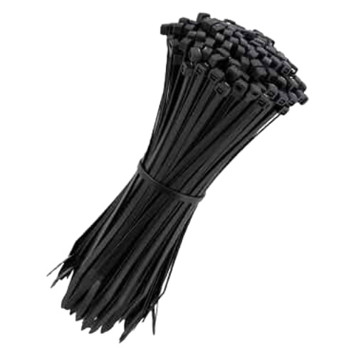 Cable Tie, 142mm x 3.2mm, Black Nylon
