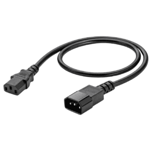 MALE AND FEMALE POWER CABLE