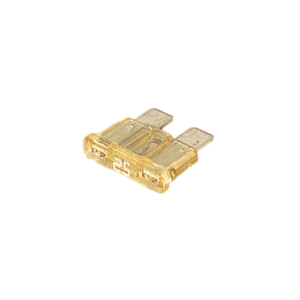 Fuse, Blade, ATO/ATC Series, 2A/25A Max, 32VDC, Tin Plated, Grey, PA66 Housing