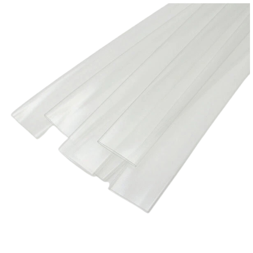 Transparent Shrinkable Flat Tubes (L:1m W:28mm)
