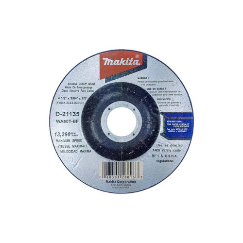 MAKITA CUTTING WHEEL FOR THE GRINDER-4.5x6mm