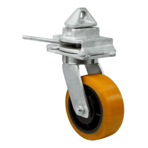 Nylon 10" Swivel with Brake and Container Lock