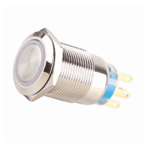 12V LED Self-locking Push Button Switch