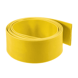 HEAT SHRINKABLE TUBE FLEXIBLE YELLOW  100MTR/ROLL