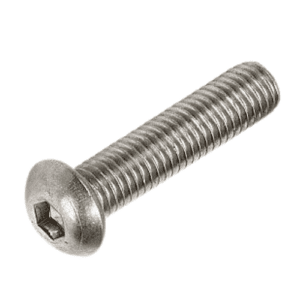 M3x8 Hex Button Screw, Stainless Steel A2/A4