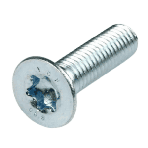 ISO 14581 Screw, Hexalobular Socket Countersunk Head, M3 x 8, Steel Grade 8.8, Zinc Plated, Full Thread
