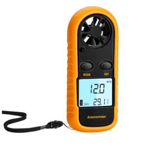 Digital Anemometer & Temperature Meter