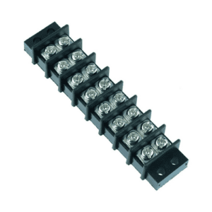 Terminal Block, 20x #8-32 and 2x 1/4 in Studs