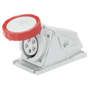 GEWISS 16A 3-Pin Industrial Panel Socket, Single Phase