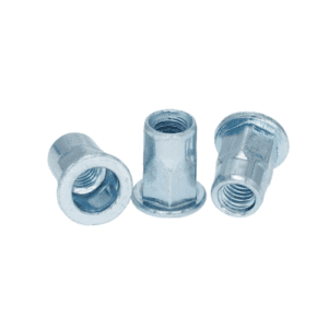 Semi-Hex Blind Rivet Nut M3x0.7, Stainless Steel A4