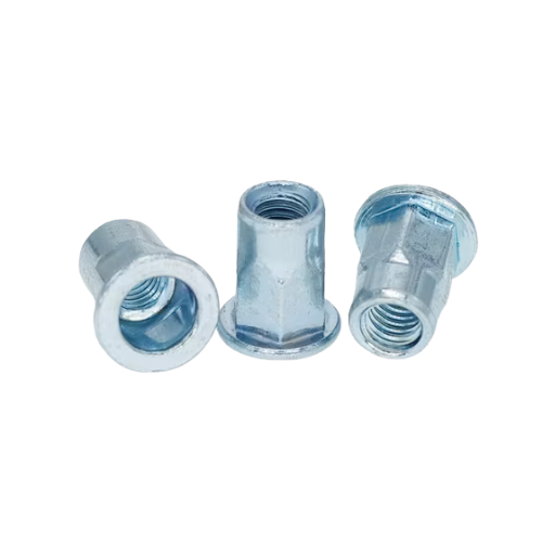 Semi-Hex Blind Rivet Nut M3x0.7, Stainless Steel A4