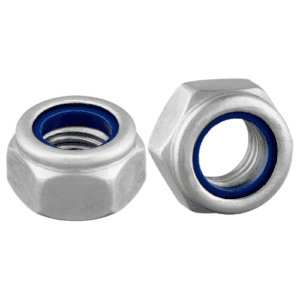 HEX NUT,M4,SS A2,NYLON INSERT,ISO 10511