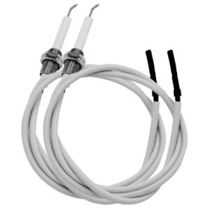 MCAMPAS Ceramic Electrode Igniter Replacement Part, 27.56 inch Ignitor Wire