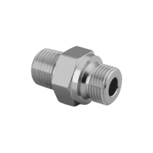 Hex Nipple 1/4 in Male NPT x 1/4 in Male NPT, EQ-Fit-14MN-14MN