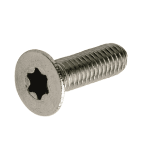 Screw, Countersunk Hexalobular Socket Head, M3 x 10, Stainless Steel A2, Full Thread, ISO 14581