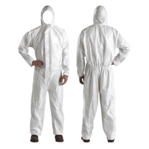 Microporous Coverall 60 GSM, White, Disposable