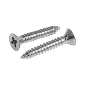 Screw, Self Tapping, Phillips Countersunk Head, ST2.9 x 12 mm, Stainless Steel A2, ISO 7050 Form-F / DIN 7982F / ISO 1478