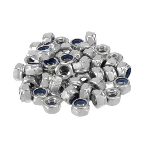 Stainless Steel A2 Lock Nut 2 mm