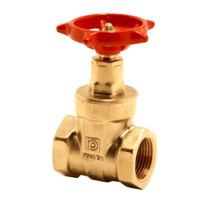 Brass Gate Valve 1/2 in