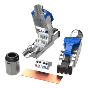RJ45 Cat 6A Connector Plug