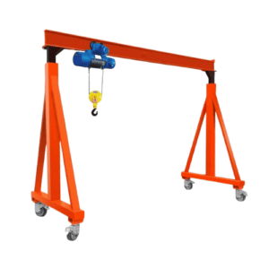 Portable Electric Gantry Crane, 4 m Span, 3 m Lifting Height, with Electric Hoist