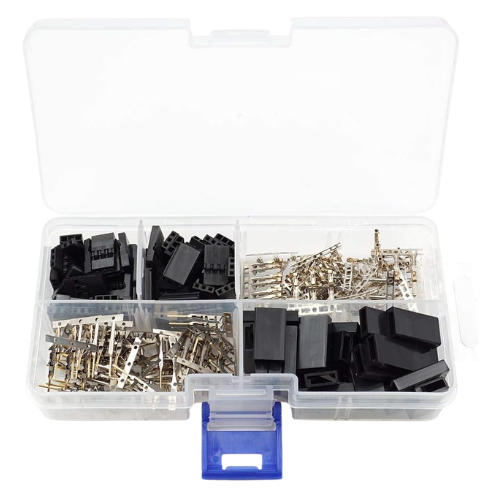 30 Sets Servo Plug Male Female Connector Crimp Pin Kit Compatible Futaba for Hitec Spektrum RC