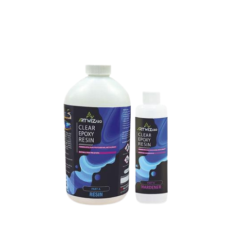 CLEAR PRO EPOXY RESIN &EPOXY HARDENER-720ML
