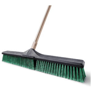 Eyliden 24" Heavy Duty Push Broom Green